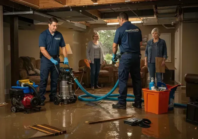 Basement Water Extraction and Removal Techniques process in Hart, MI